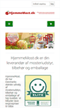 Mobile Screenshot of hjemmemost.dk